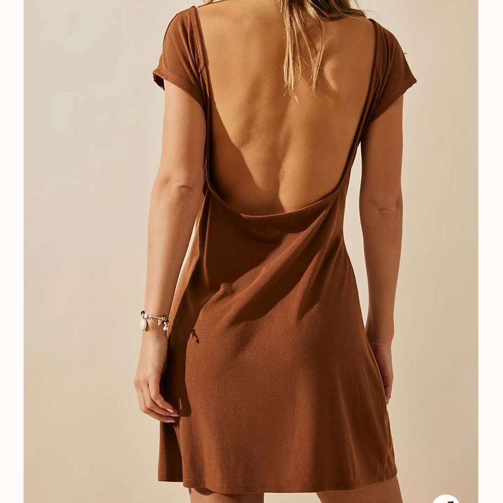 Free People Low-Back Mini dress